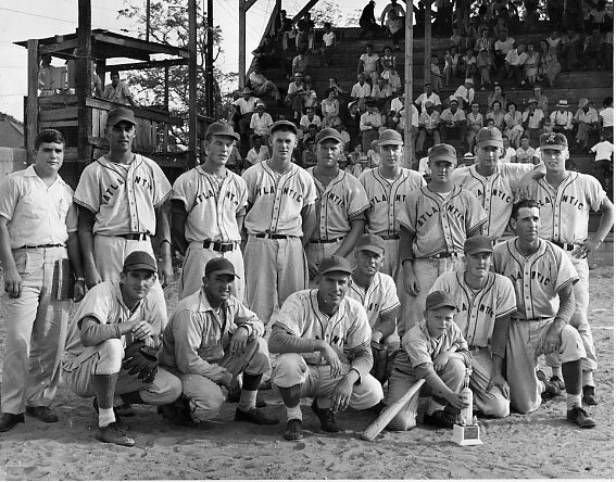 Atlantic baseball team, 1953