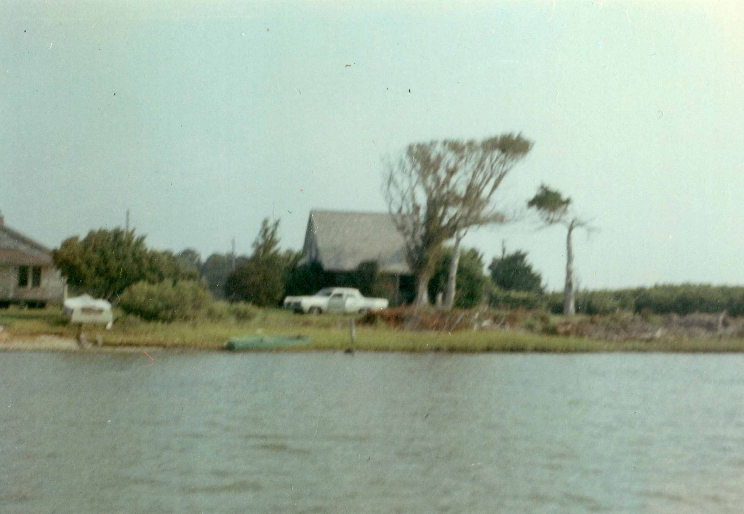 Claude’s house on left–Aunt Gertie’s house on the right