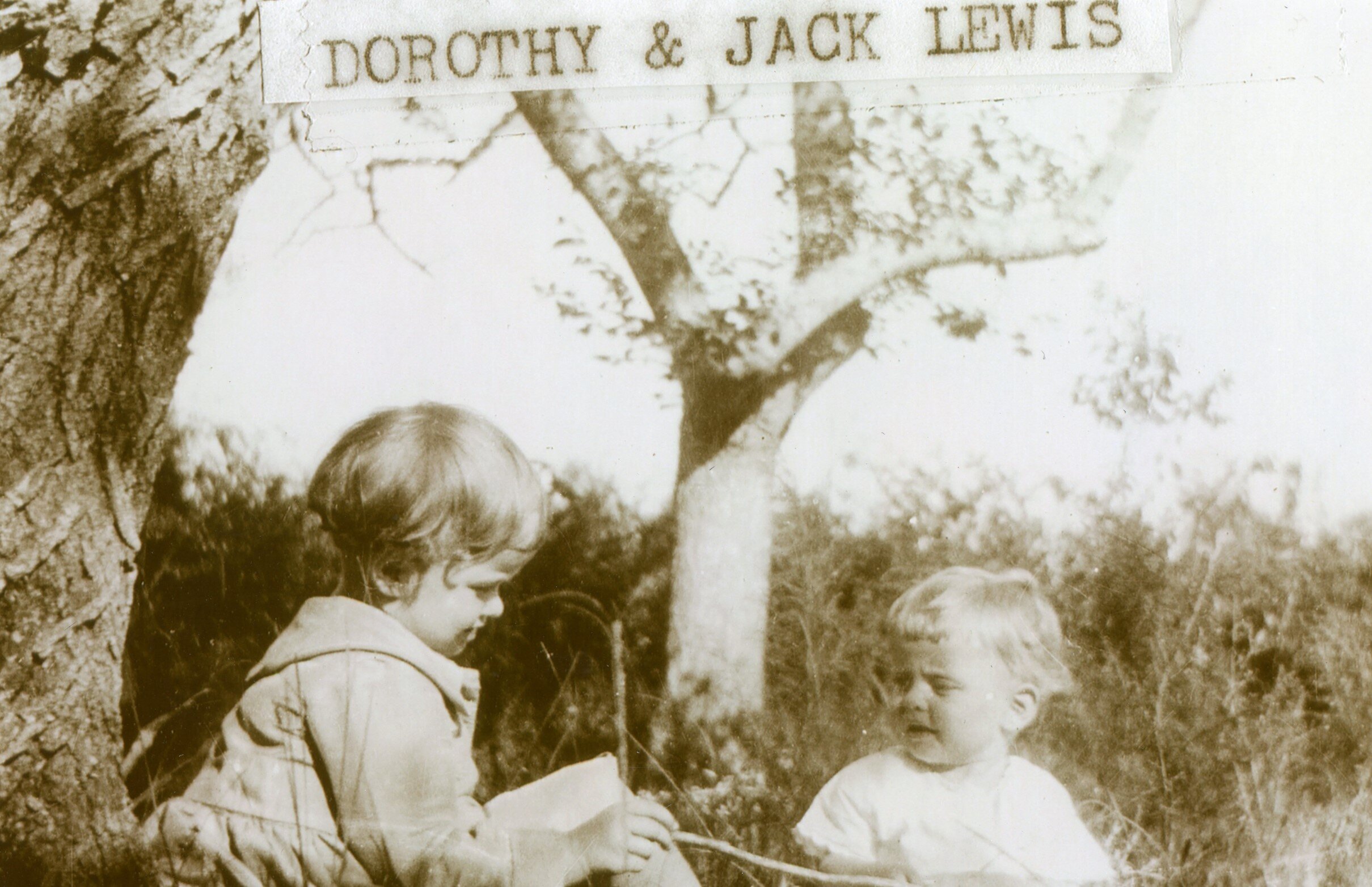 Dorothy Lewis and Jack Lewis (children of Riley and Ethel Lewis)