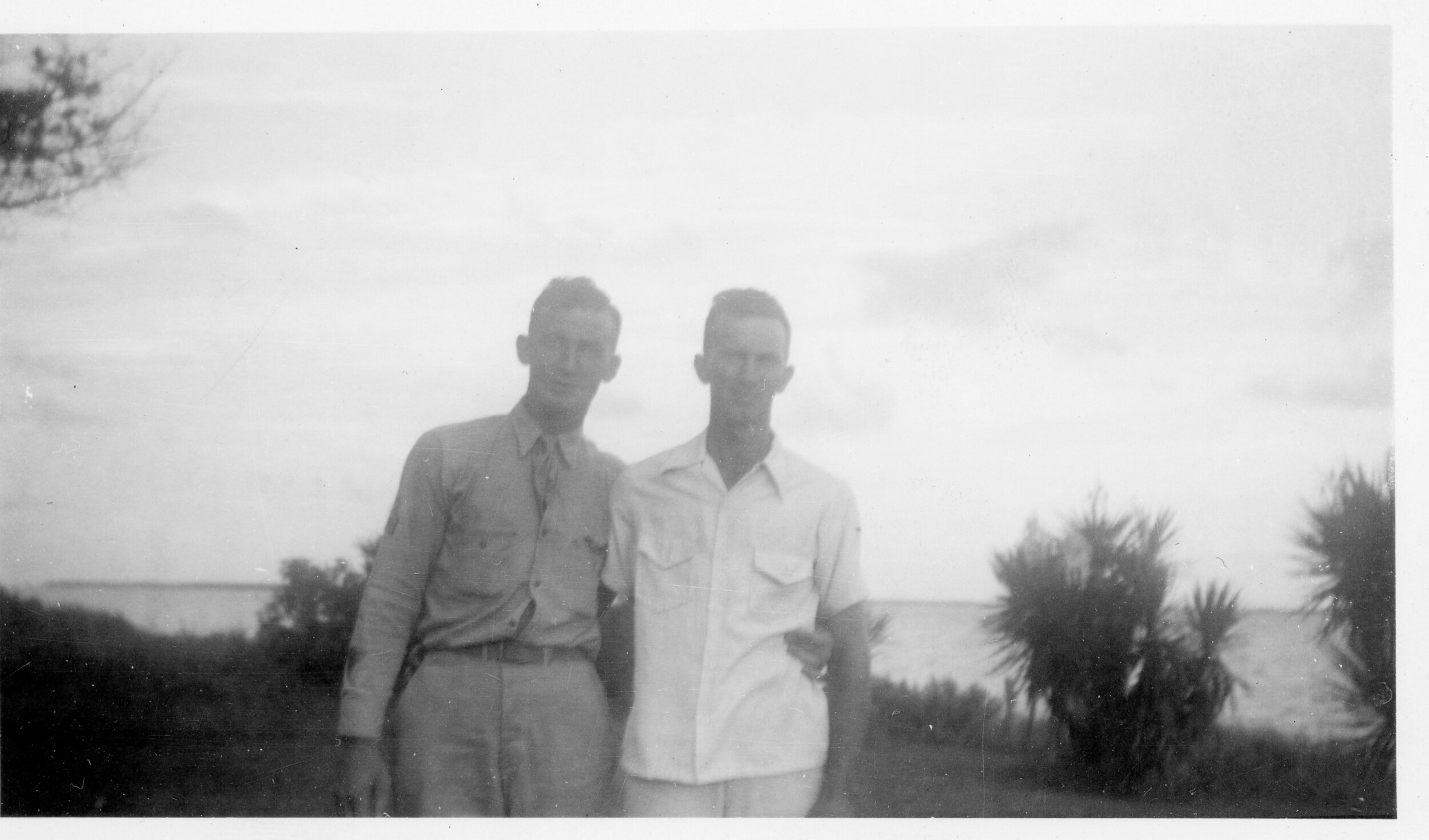 Vance Chadwick and his brother Paul Chadwick