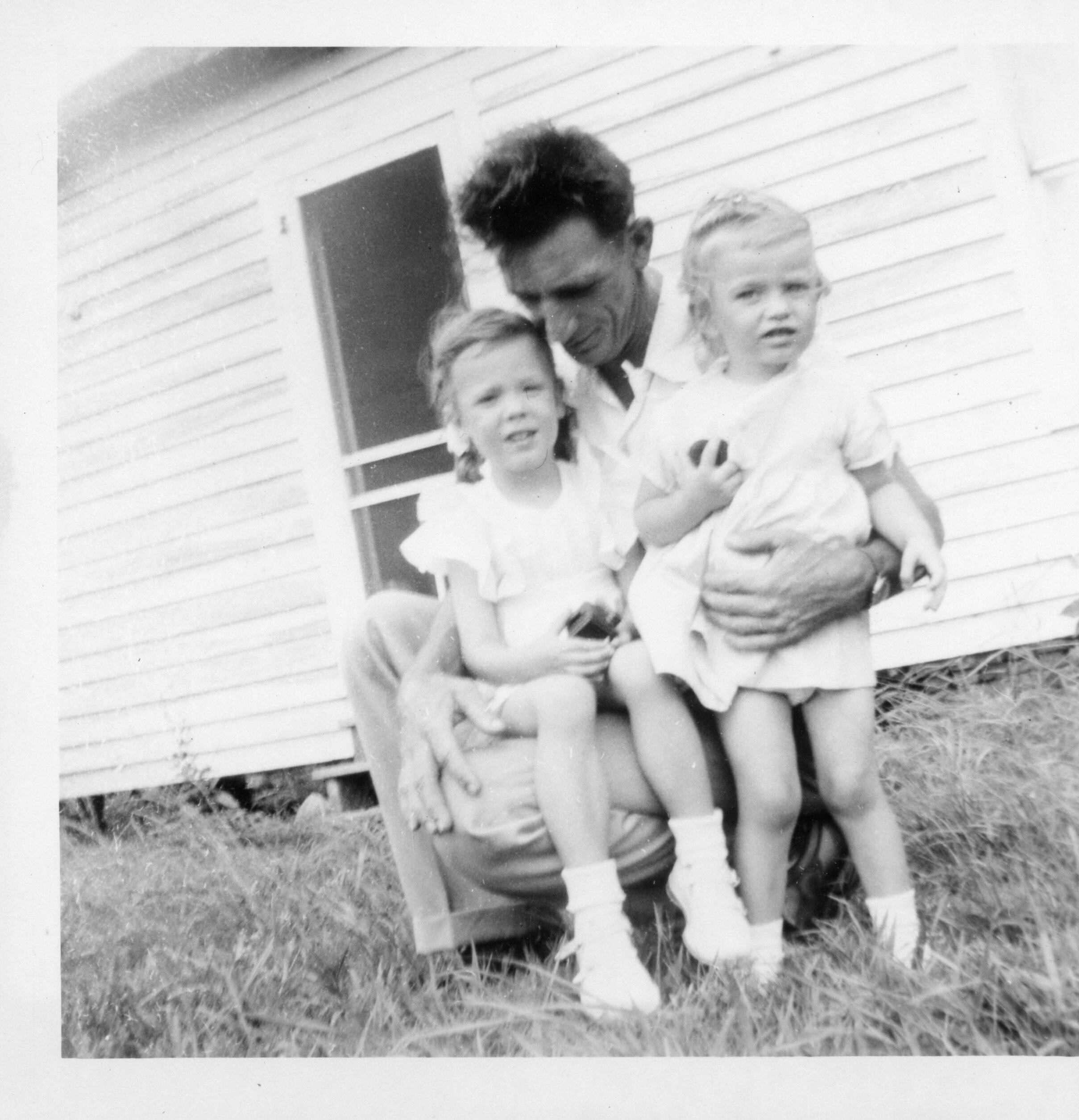 Bill Pigott with Lida Mae Pigott (Bill’s daughter) and Elaine Chadwick Jones (Vance Chadwick’s daughter)