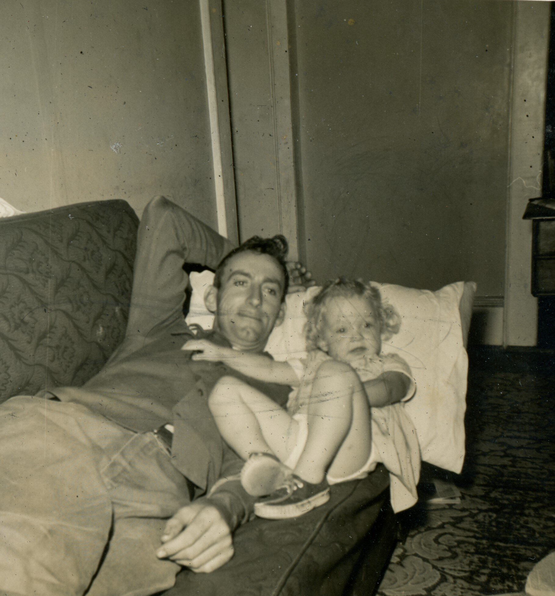 David and daughter Lillie Ginger Chadwick