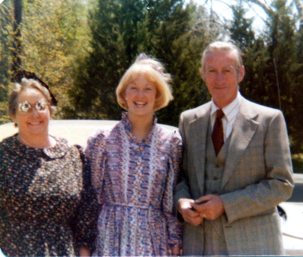 David, Mamie and Ginger Chadwick 1978