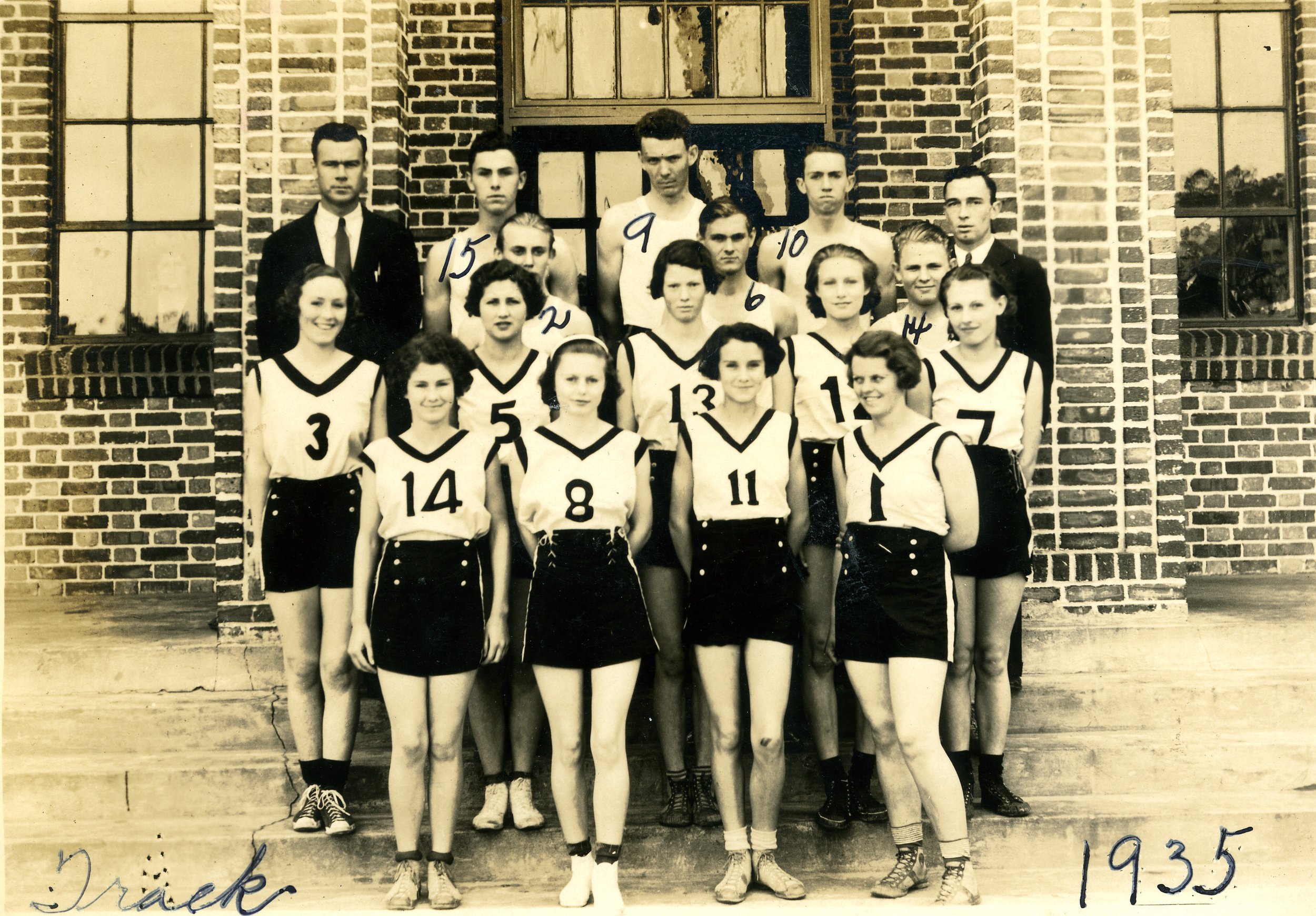 Smyrna track team, 1935