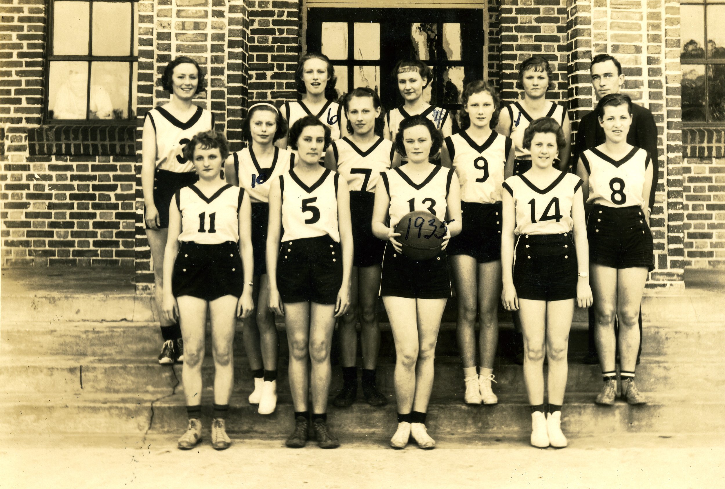 Smyrna women's basketball team, 1935