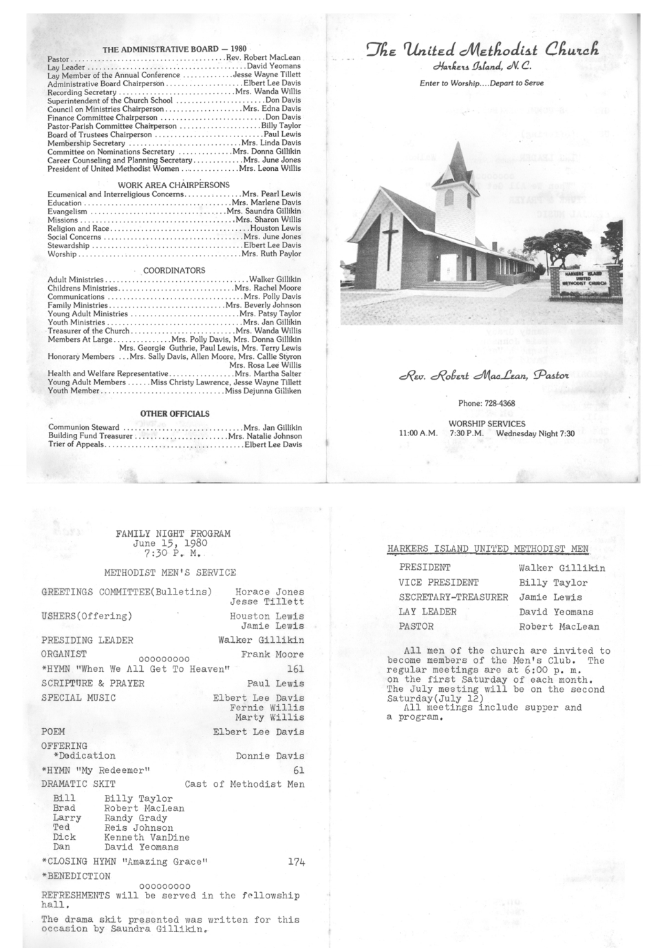 Church Bulletin