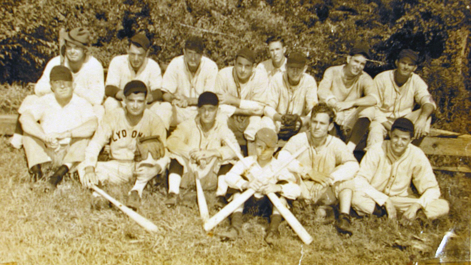 Davis Shore baseball team circa 1940s