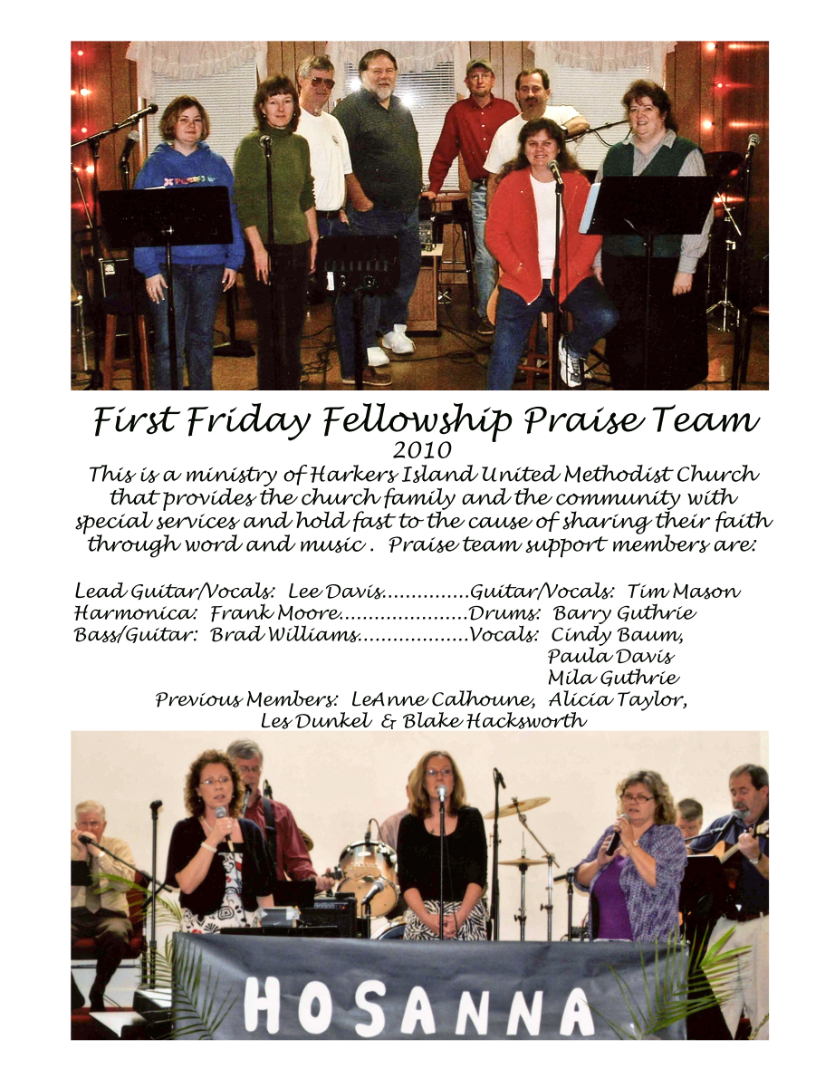 Praise Team First Friday