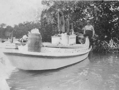 Freight boat at HI