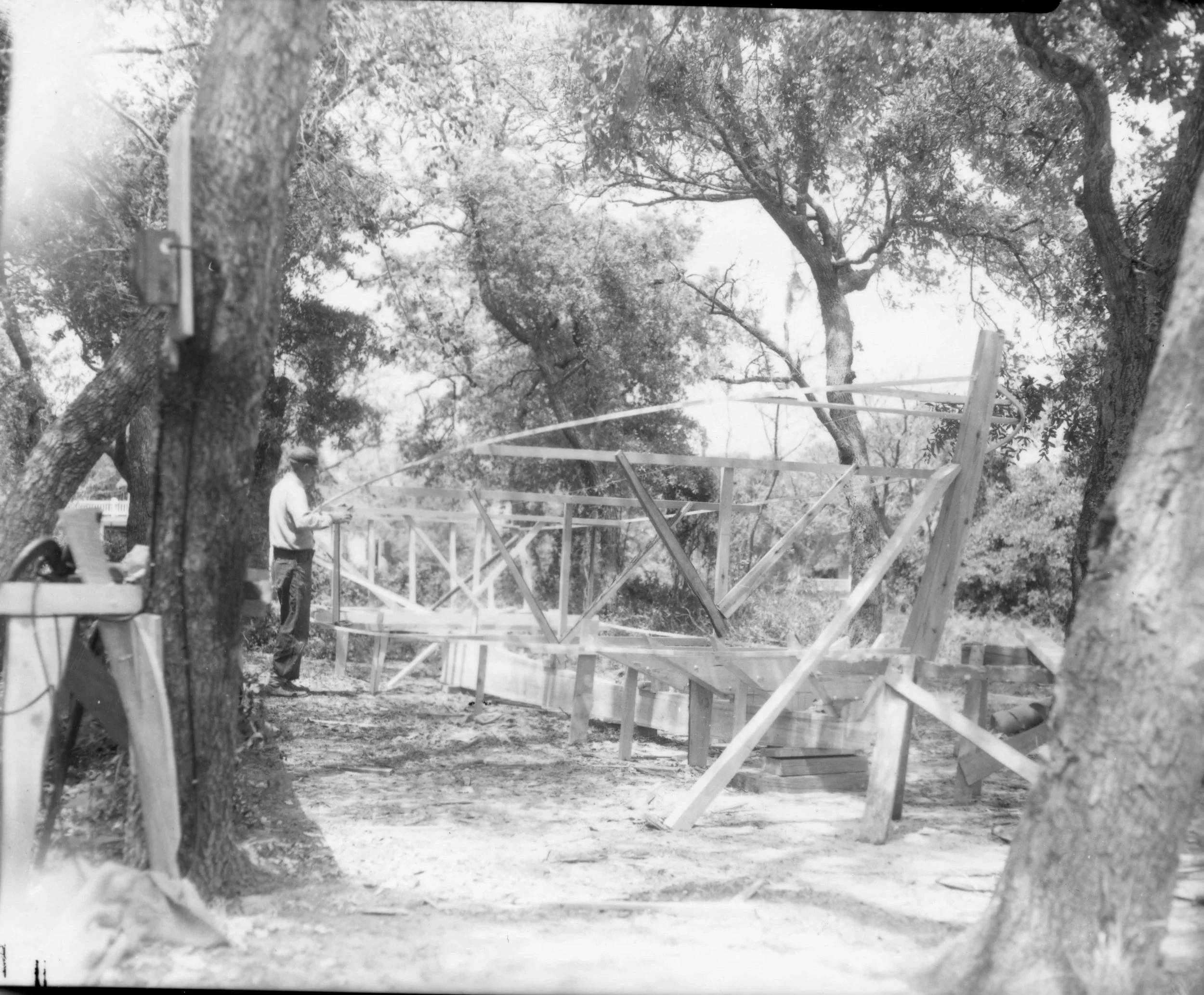 HI backyard boat building
