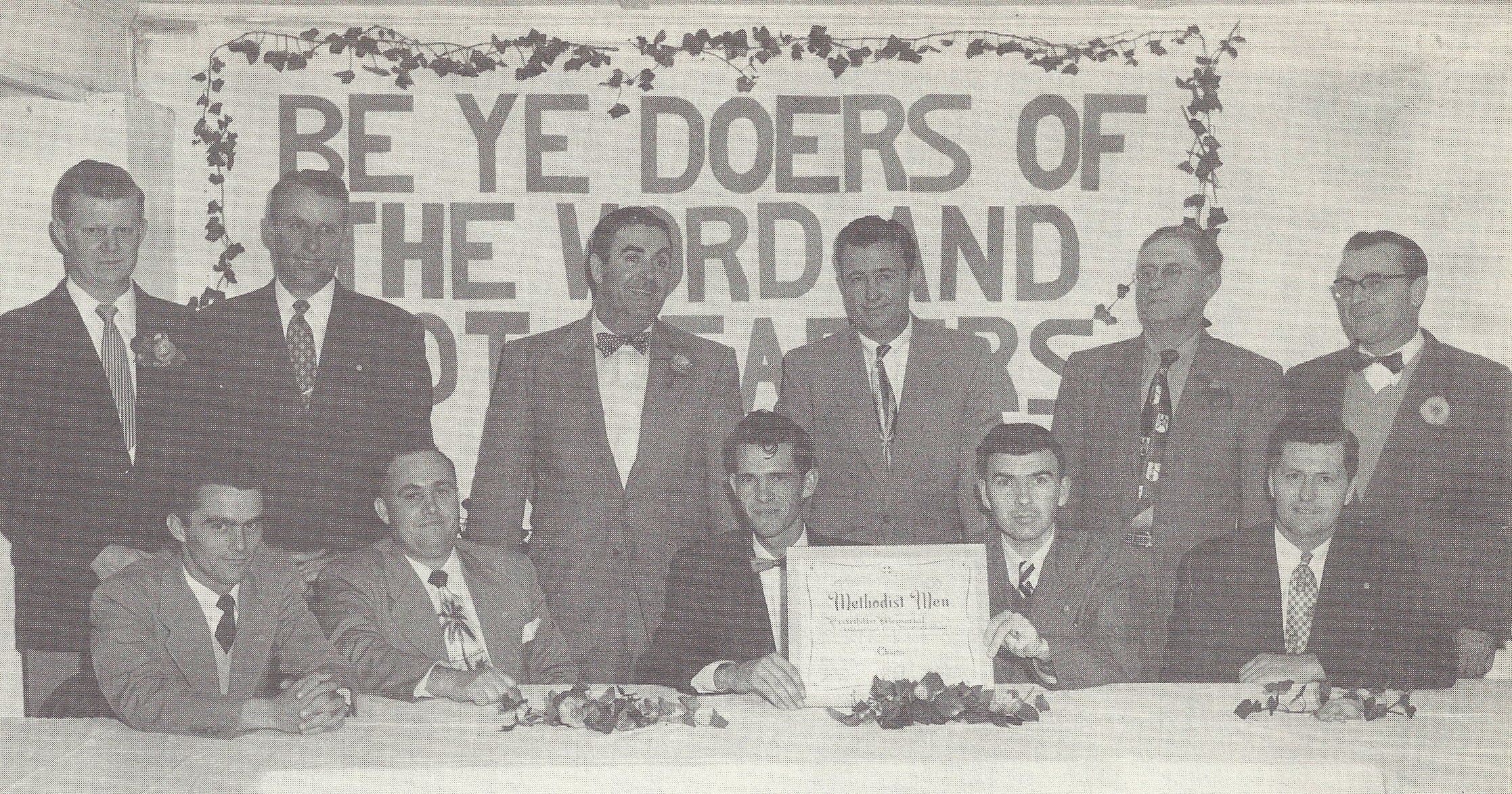 Early 1950_s. Chartering of the Methodist Men_s Club.