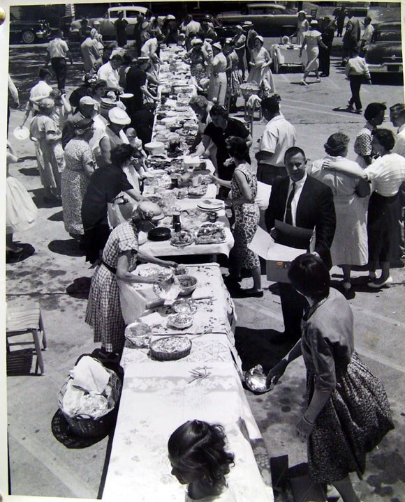 Homecoming during 1957 Morehead City Centennial