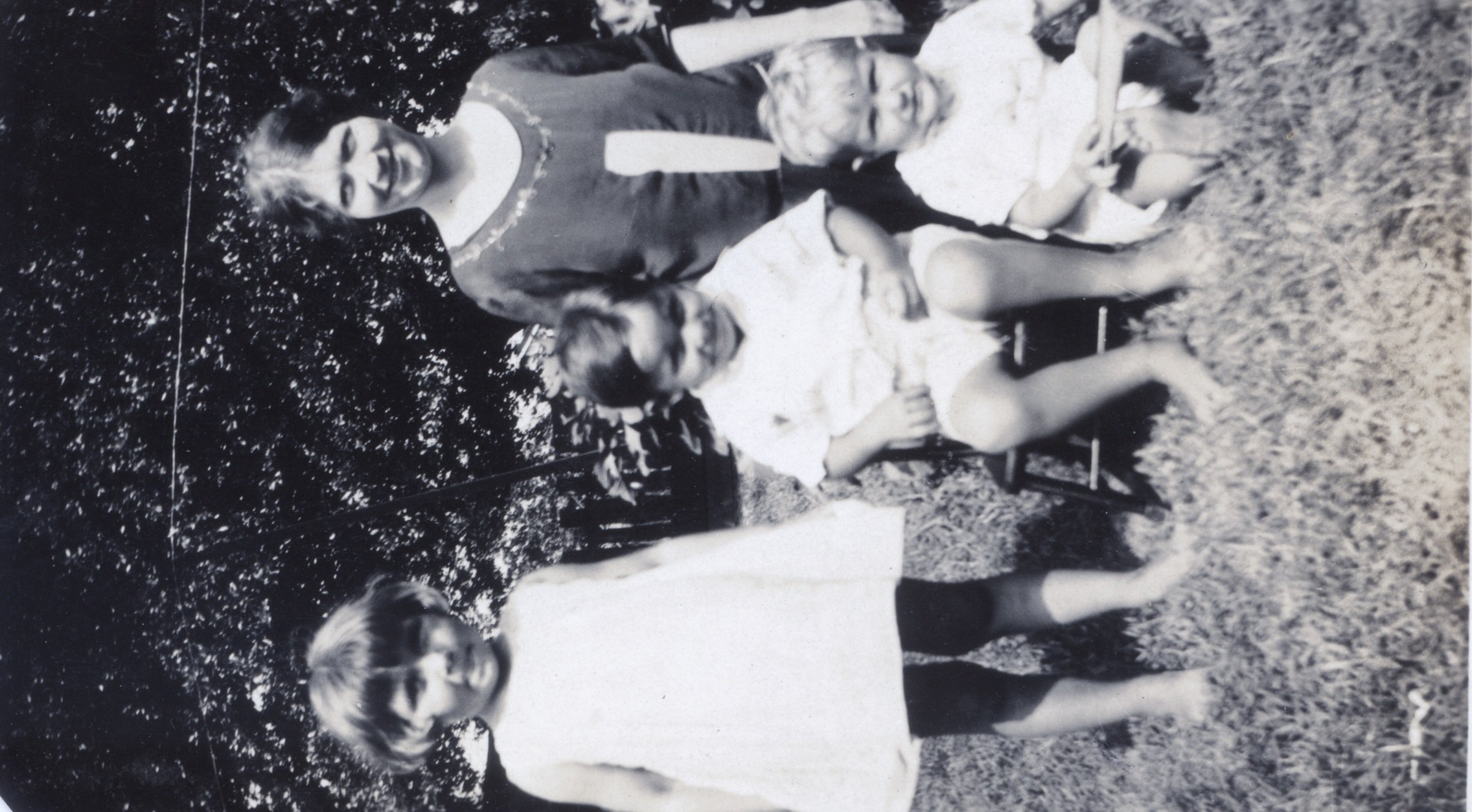 Georgia Rae, Ray McDonald, Gayle, and Clara Sutton Guthrie - Aug 1929