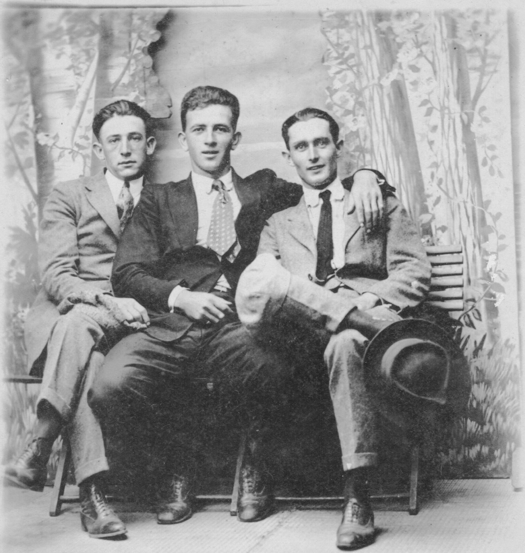 Uncle Bennie Day on the right ca early 1920s
