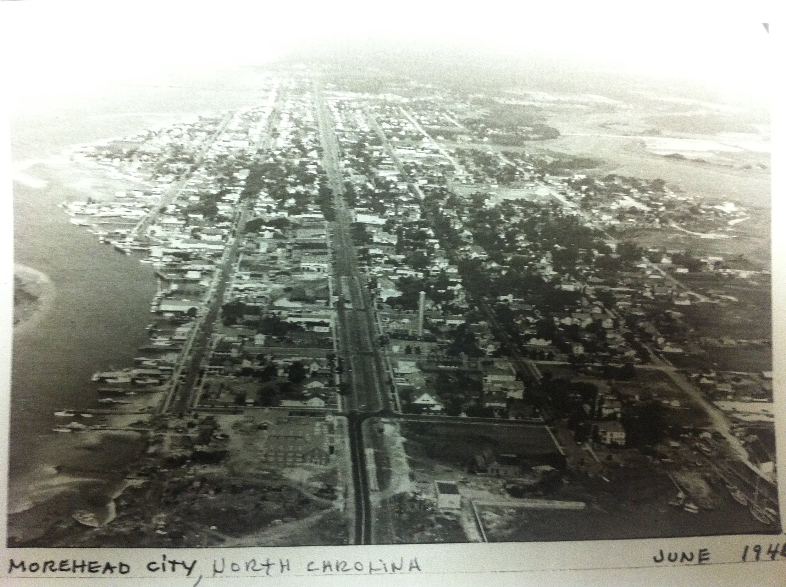 Downtown Morehead ca 1946