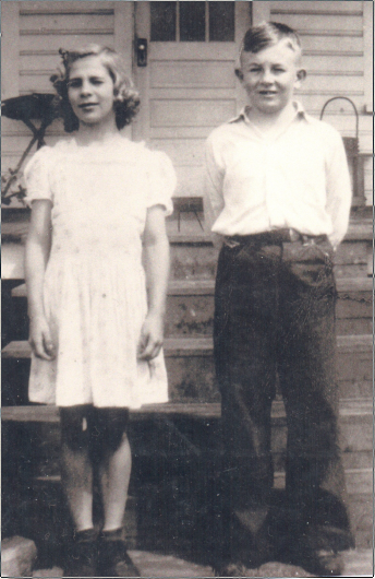 Mary Laura and Toby Charles Guthrie ca 1945