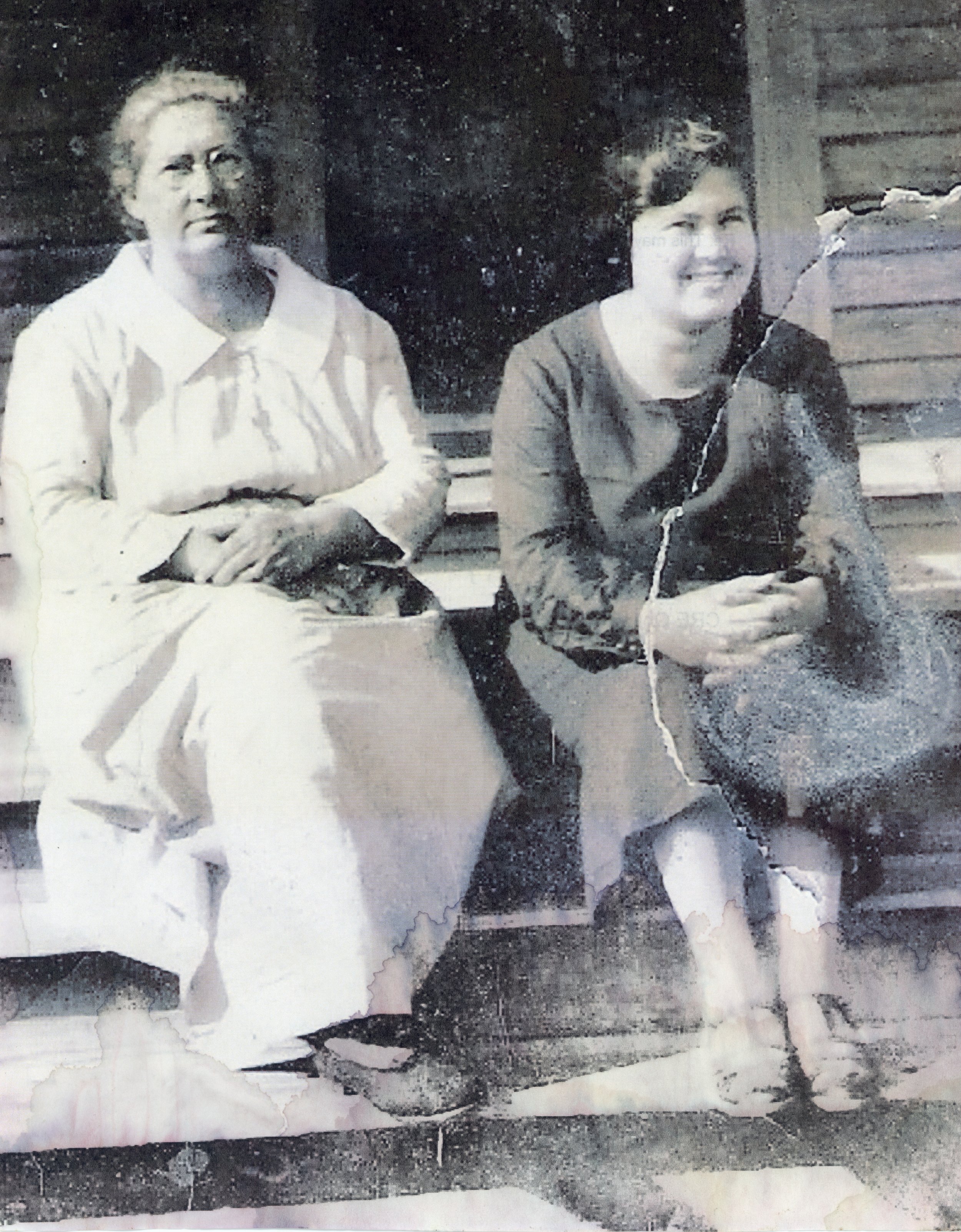 Halcyon Marie Guthrie and Fannie Fair Willis ca. 1923.jpeg