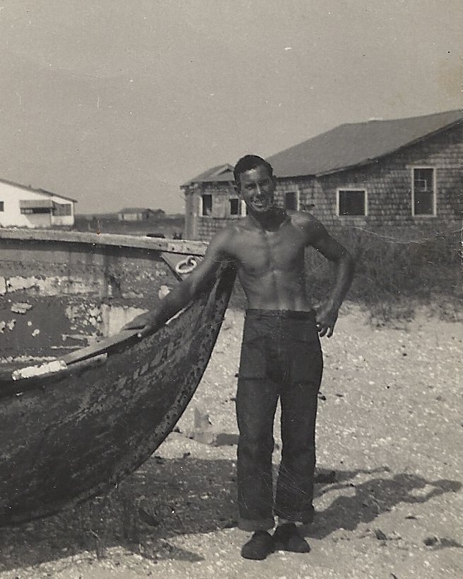 Capt. Leroy Gould at The Landing 1940s