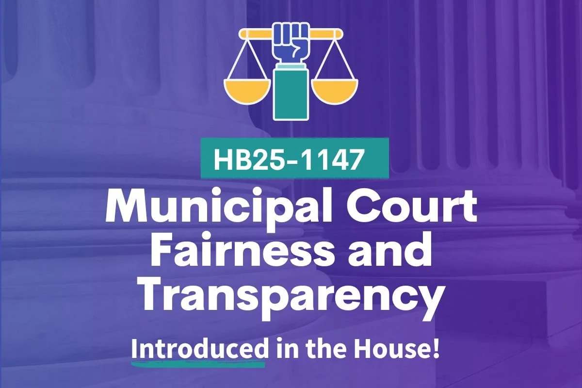 HB25-1147 Municipal Court Fairness and Transparency