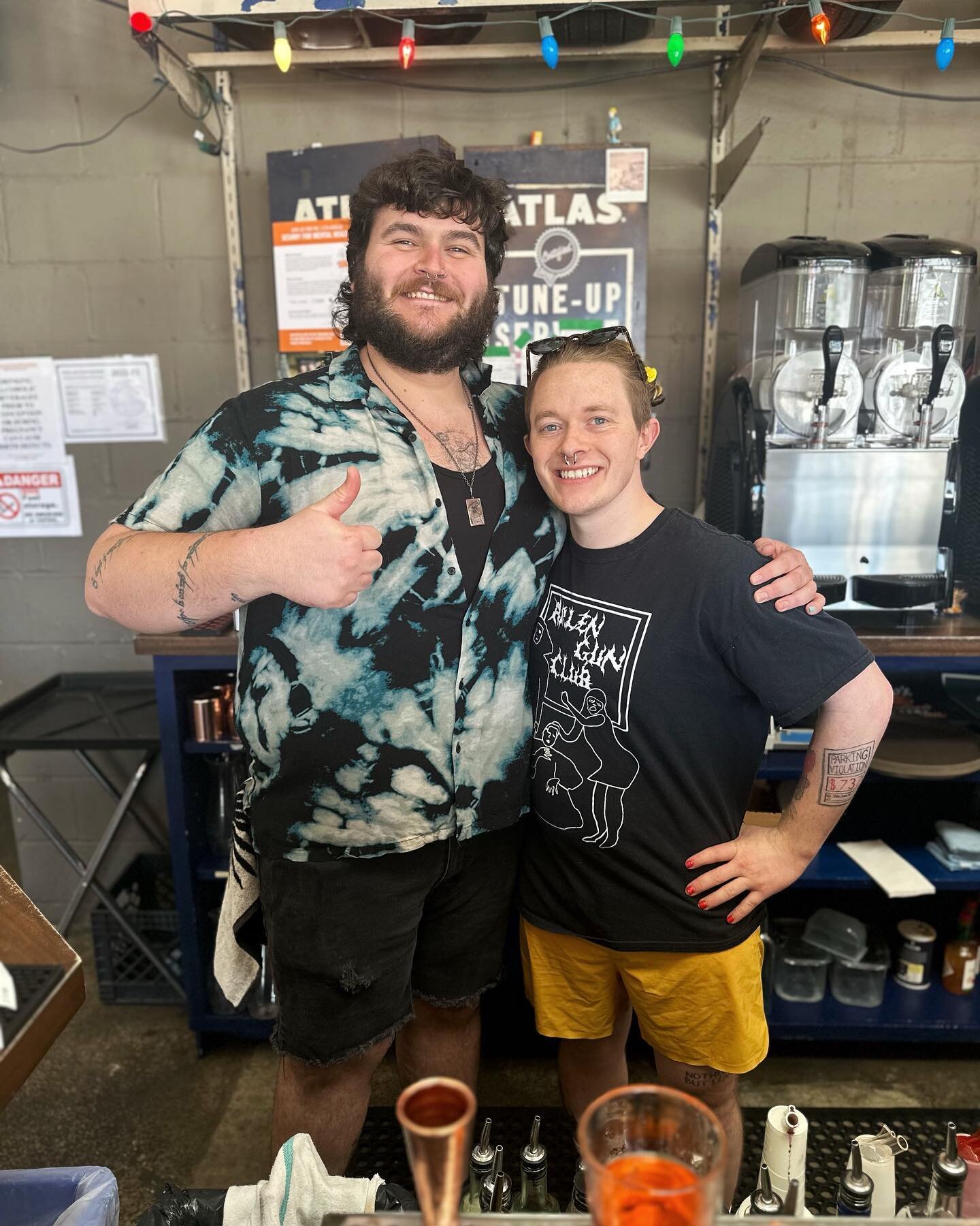 From Coworkers to Competitors come see your two favorite bartenders at @cincinnatialchemyfest May 21st!! @walmartwreckno and @cheff_papi we be serving it up!!!