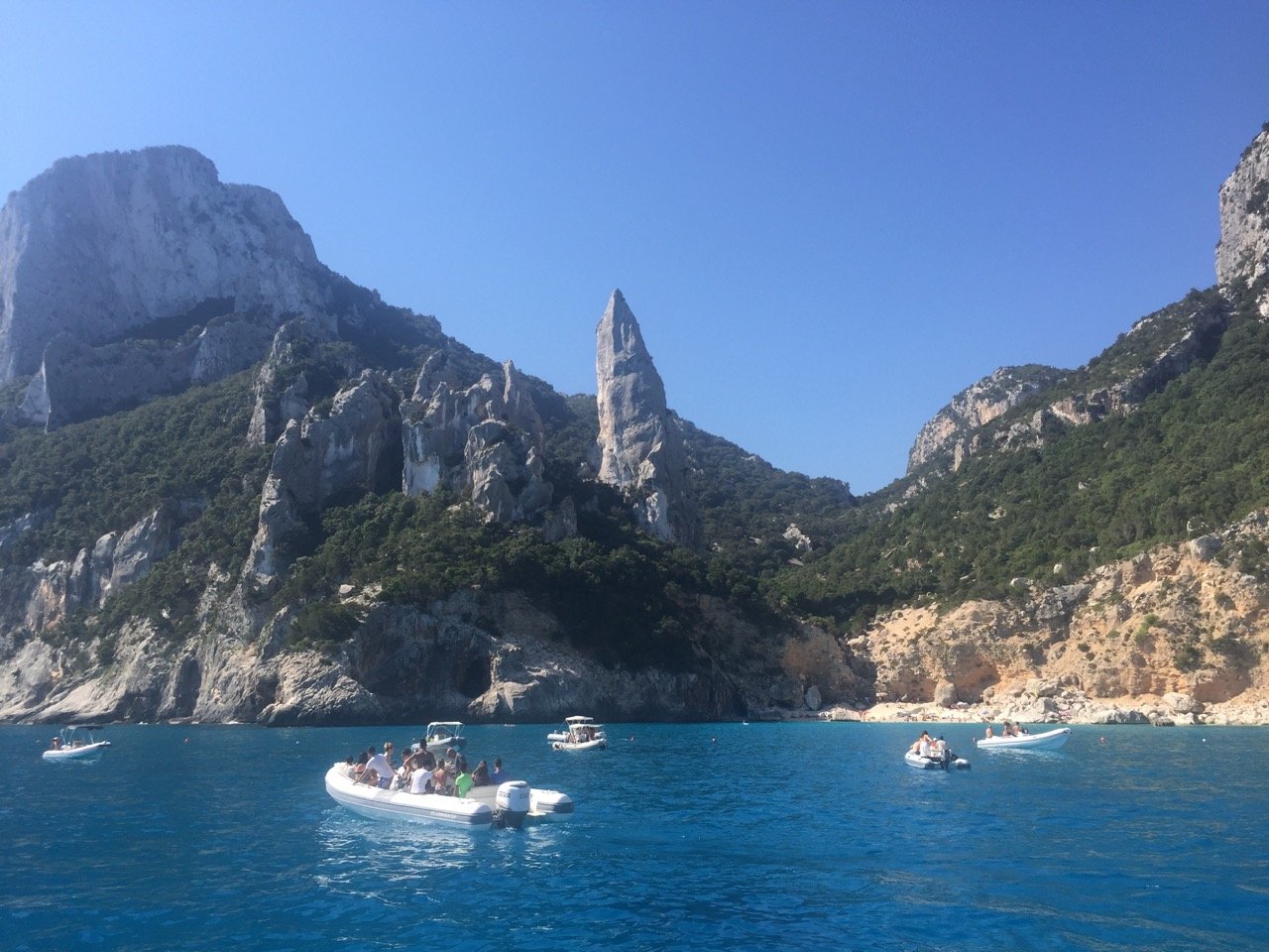 Cala Golortizé beach near to Cala Gonone