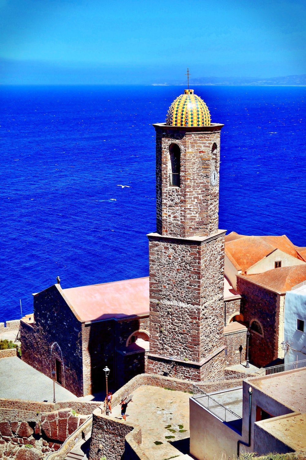 A church in medieval Castelsardo