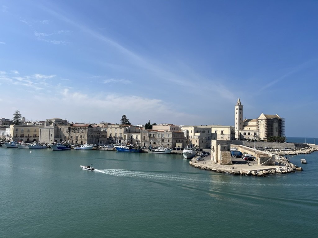 The marina of Trani