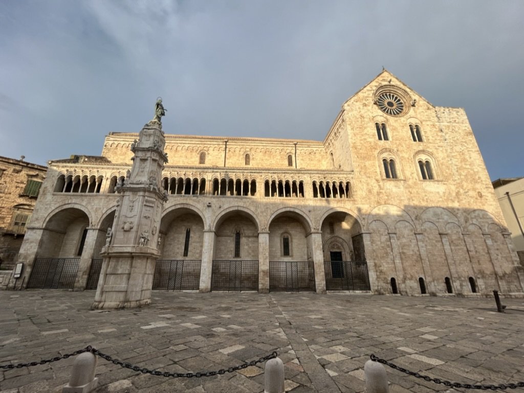 The Romanesque cathedral of Bitonto