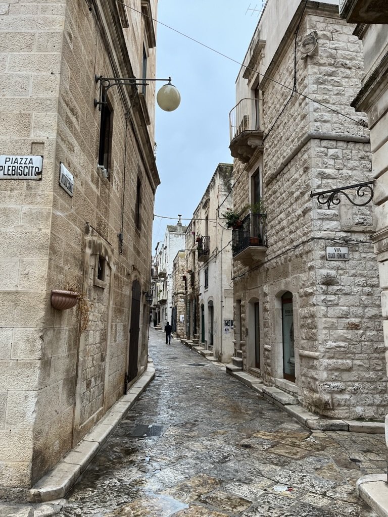 A side street in Putignano