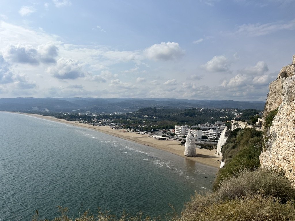 Vieste's south beach