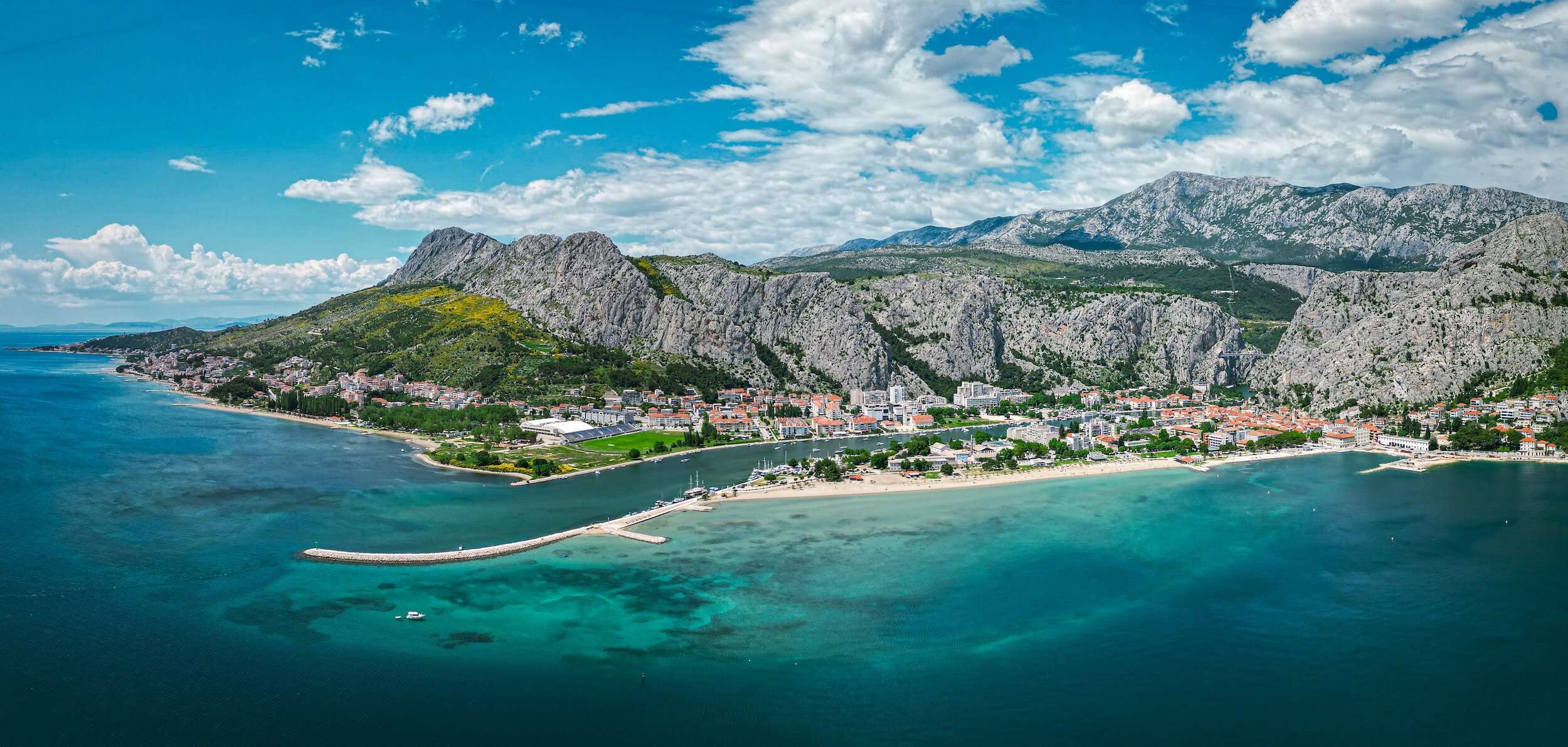 Split  Adriatic Coast, Roman Ruins & Mediterranean Climate