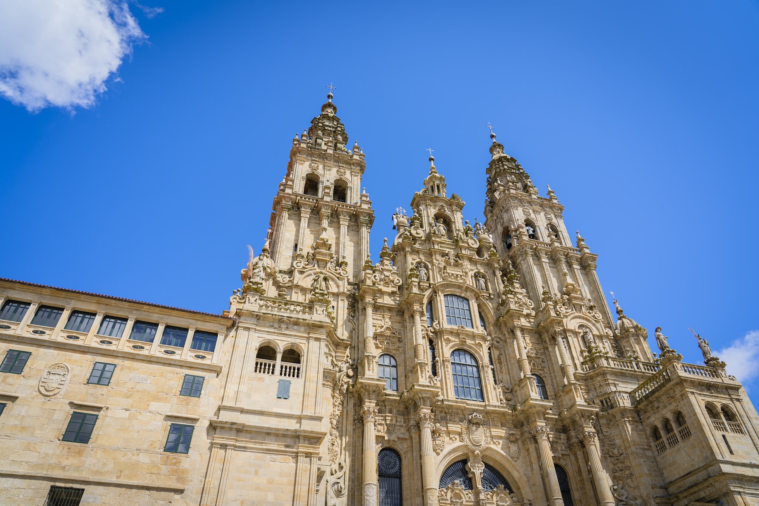 The Cathedral in Santiago de Compostela