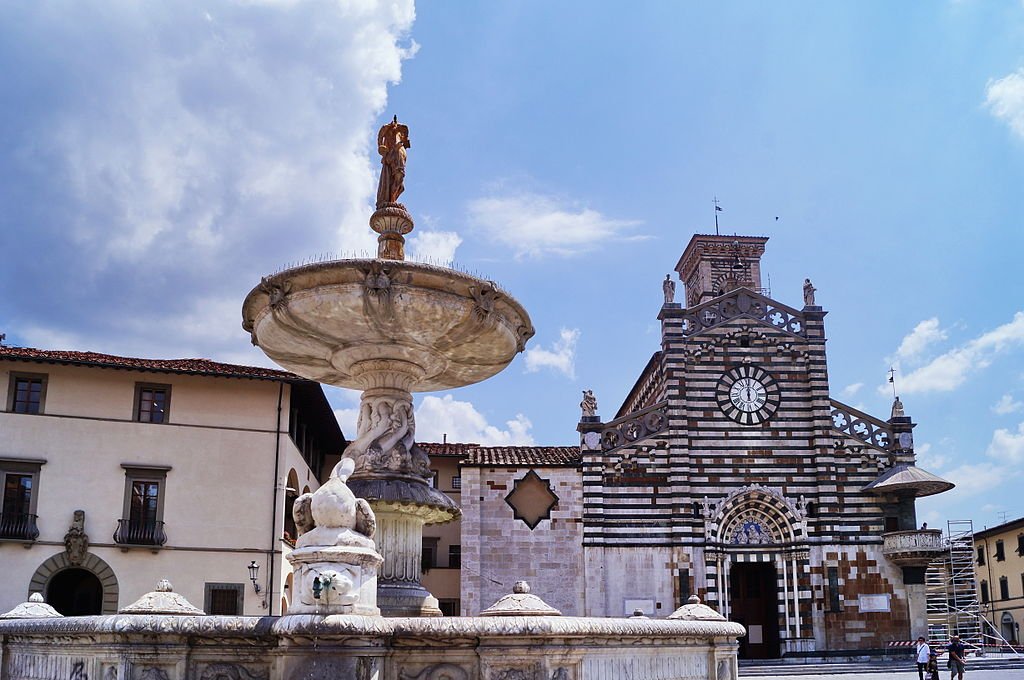 The Piazza Duomo in Prato
