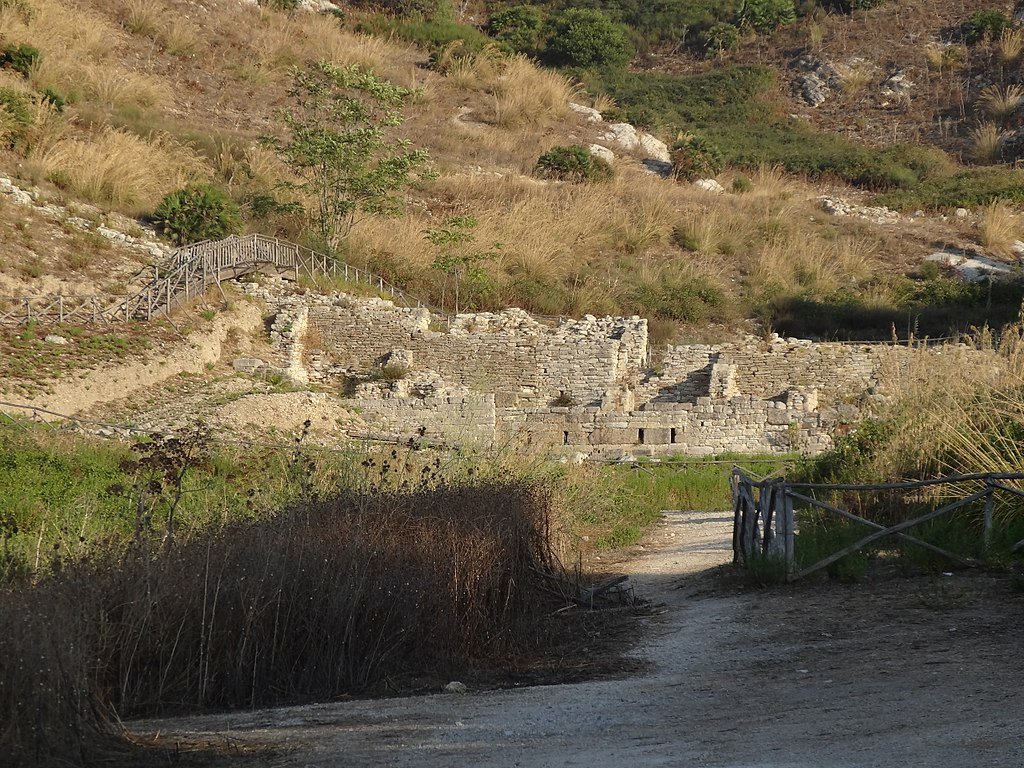 Remains of the fortification walls