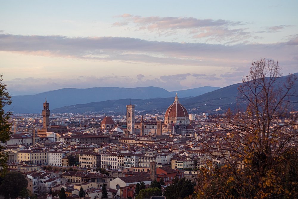 View over Florence