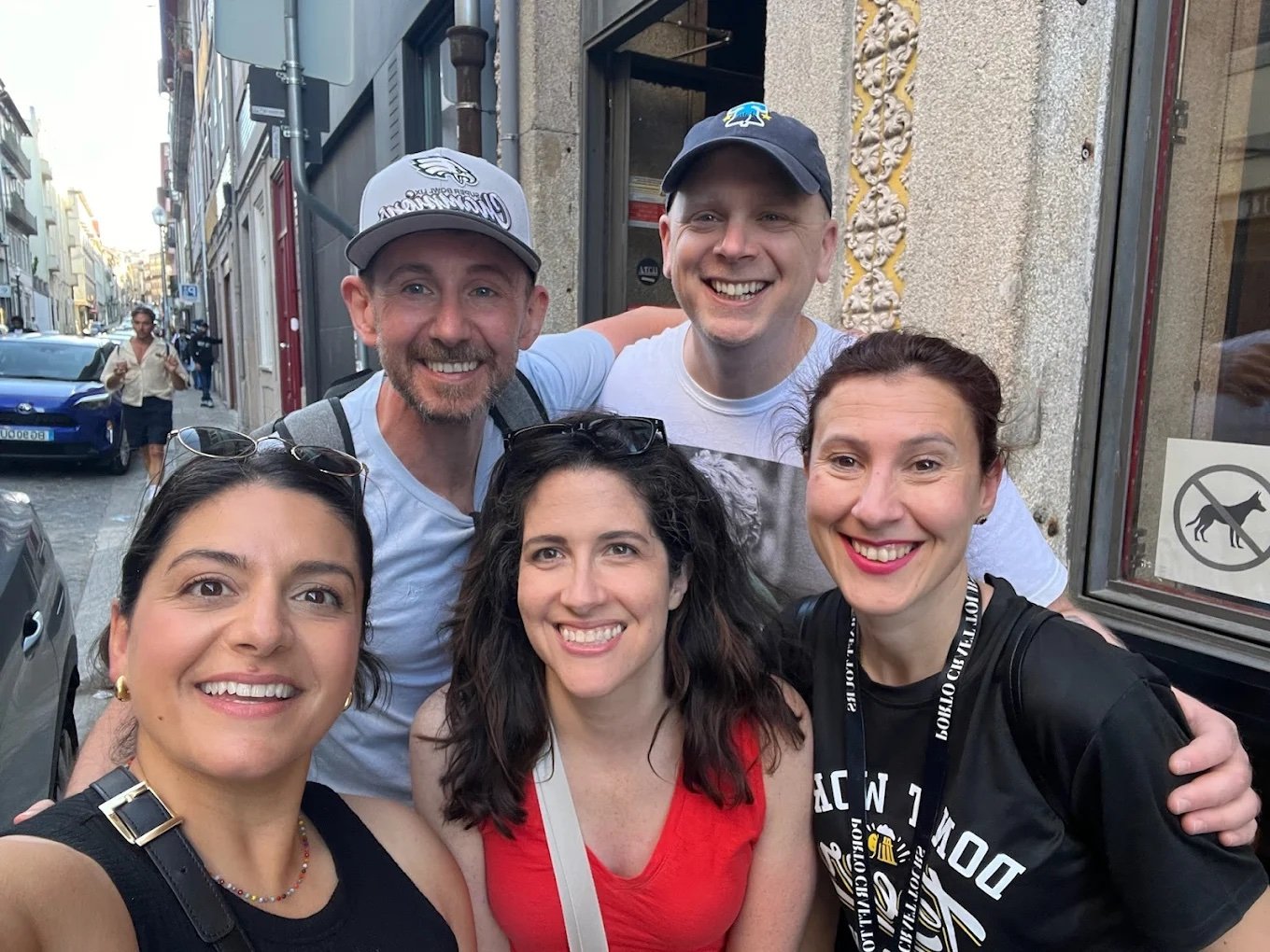 Maria touring with a group of clients.jpeg