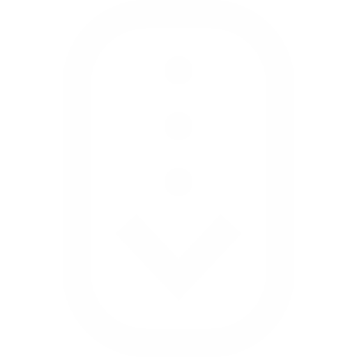 Icon of a vertical traffic light with a downward arrow at the bottom and three small circles in the middle.