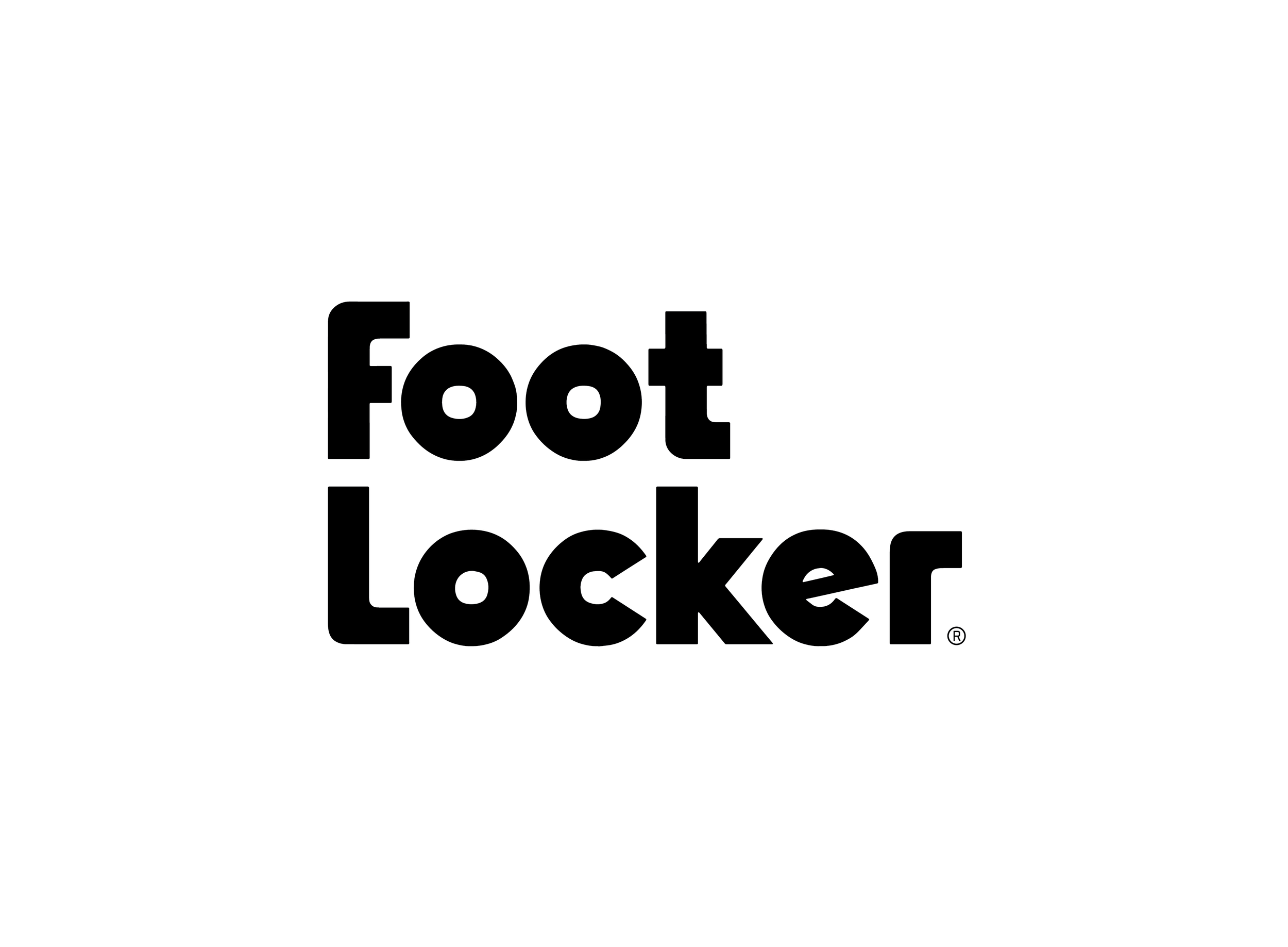 White Foot Locker logo