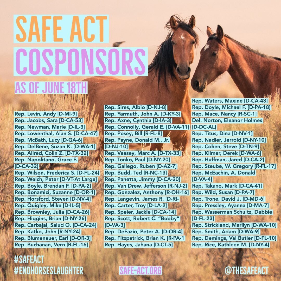 The SAFE Act now has 60 cosponsors! Let&rsquo;s give them some ❤️!

Don't see your representative? Tag and mention them in the comments and ask them to please cosponoser the SAFE Act. 

Cosponsorship is important. It demonstrates a bill's popularity 