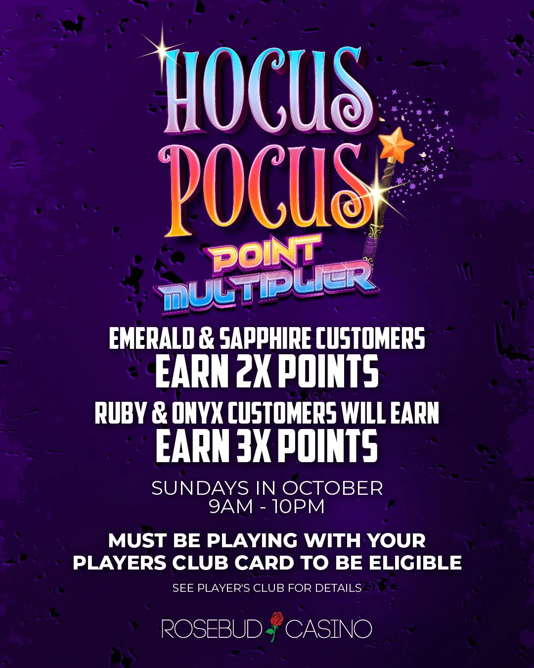 Hocus Pocus Point Multiplier