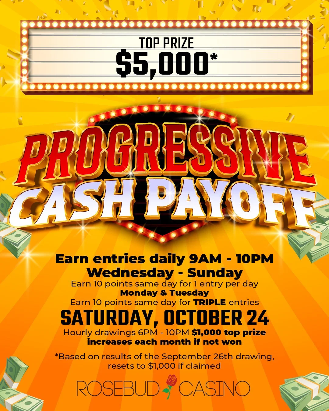 Progressive Cash Payoff 