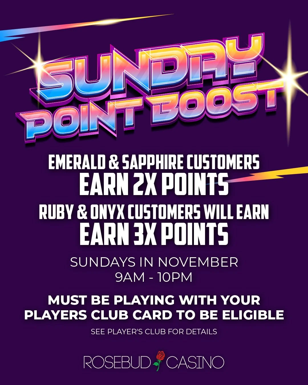 Sunday Point Boost