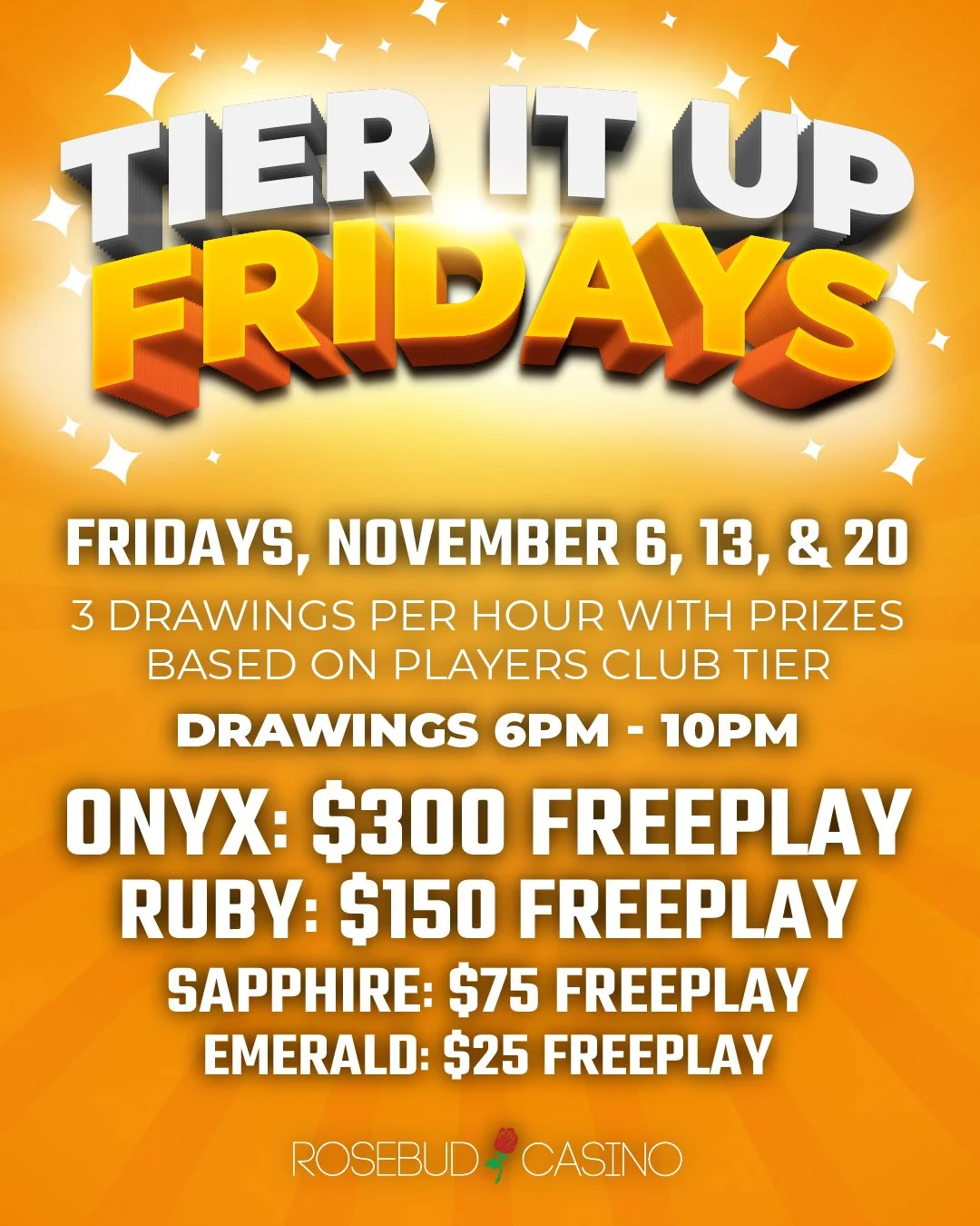 Tier It Up Fridays