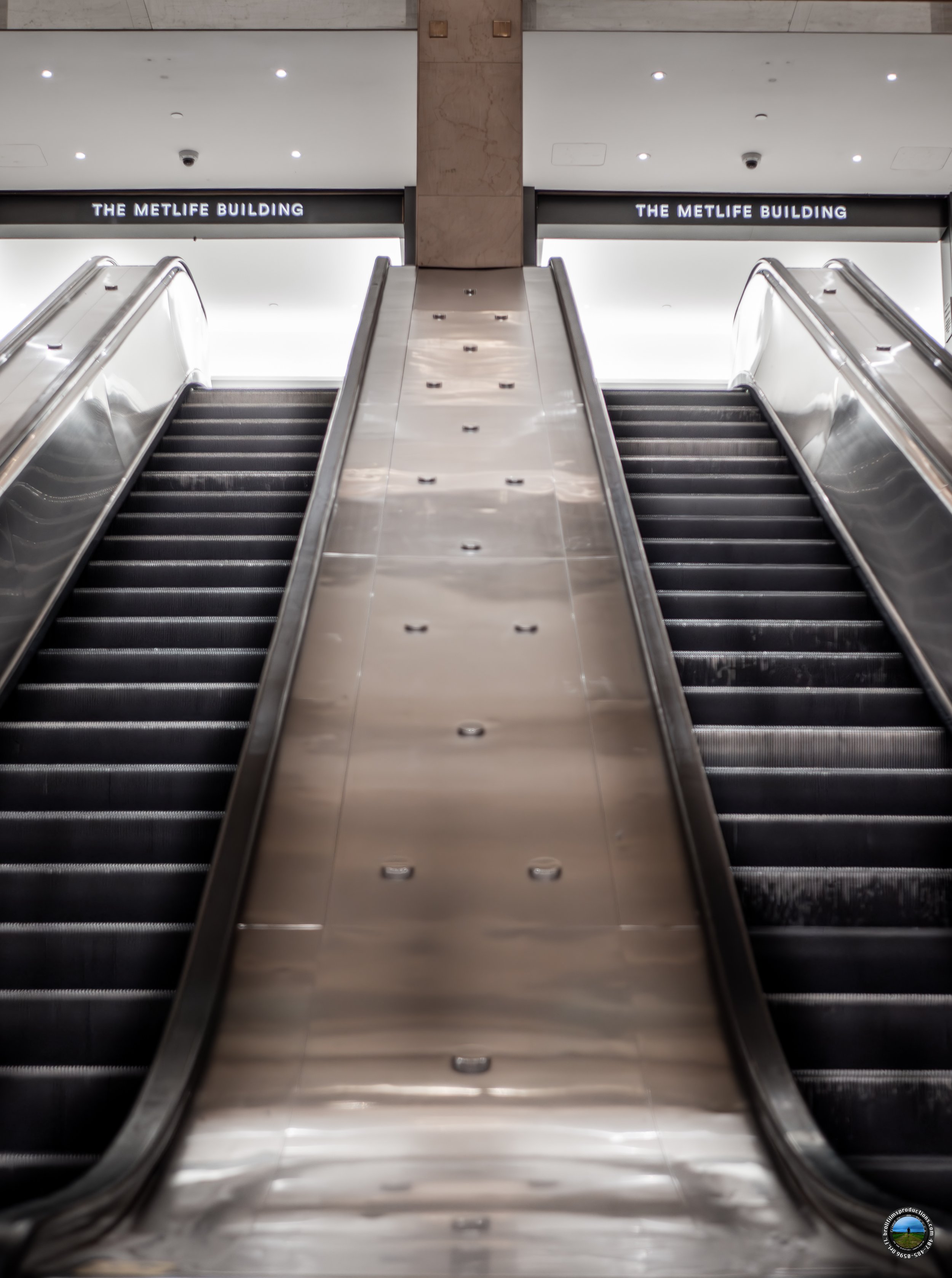 Grand Central Station Escalator.