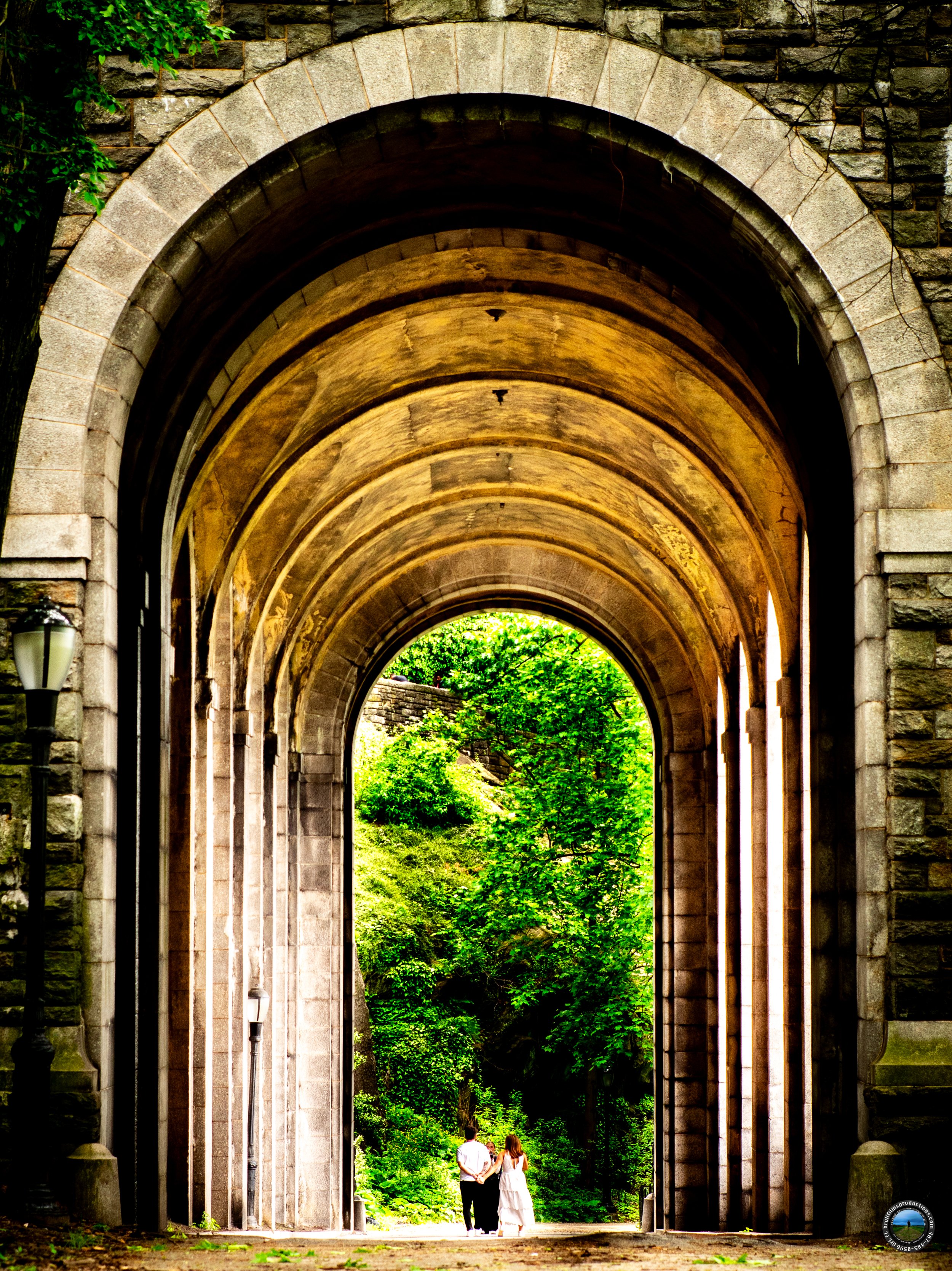 Fort Tryon Park. New York City.