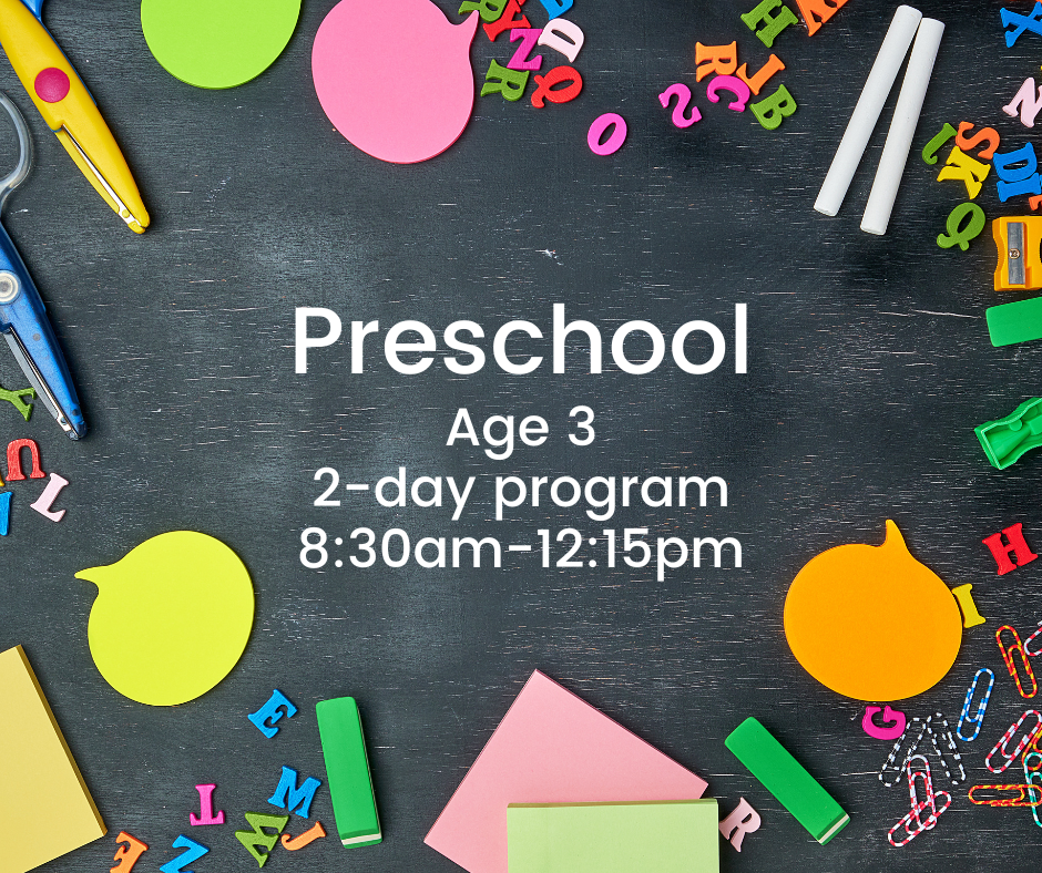 Veritas Academy | PreK Age 3 | 2-Day