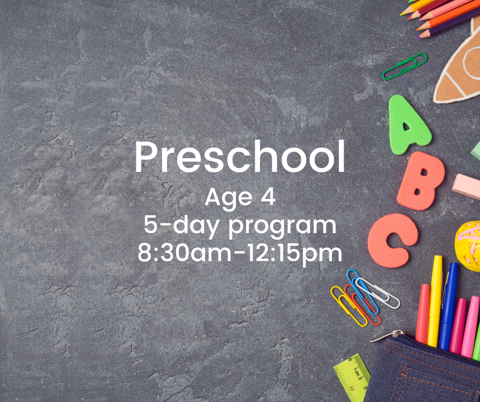 Veritas Academy | PreK Age 4 | 5-Day