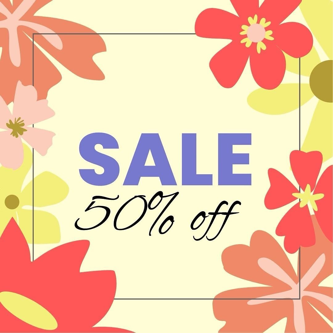 All Sterling Silver jewelry is 50% off through next Saturday! Everything else is 20-40% off ✨✨✨

We know how busy this time of year is with Mother&rsquo;s Day and Graduations. With any purchase, we will gladly wrap your gift before leaving so it is o