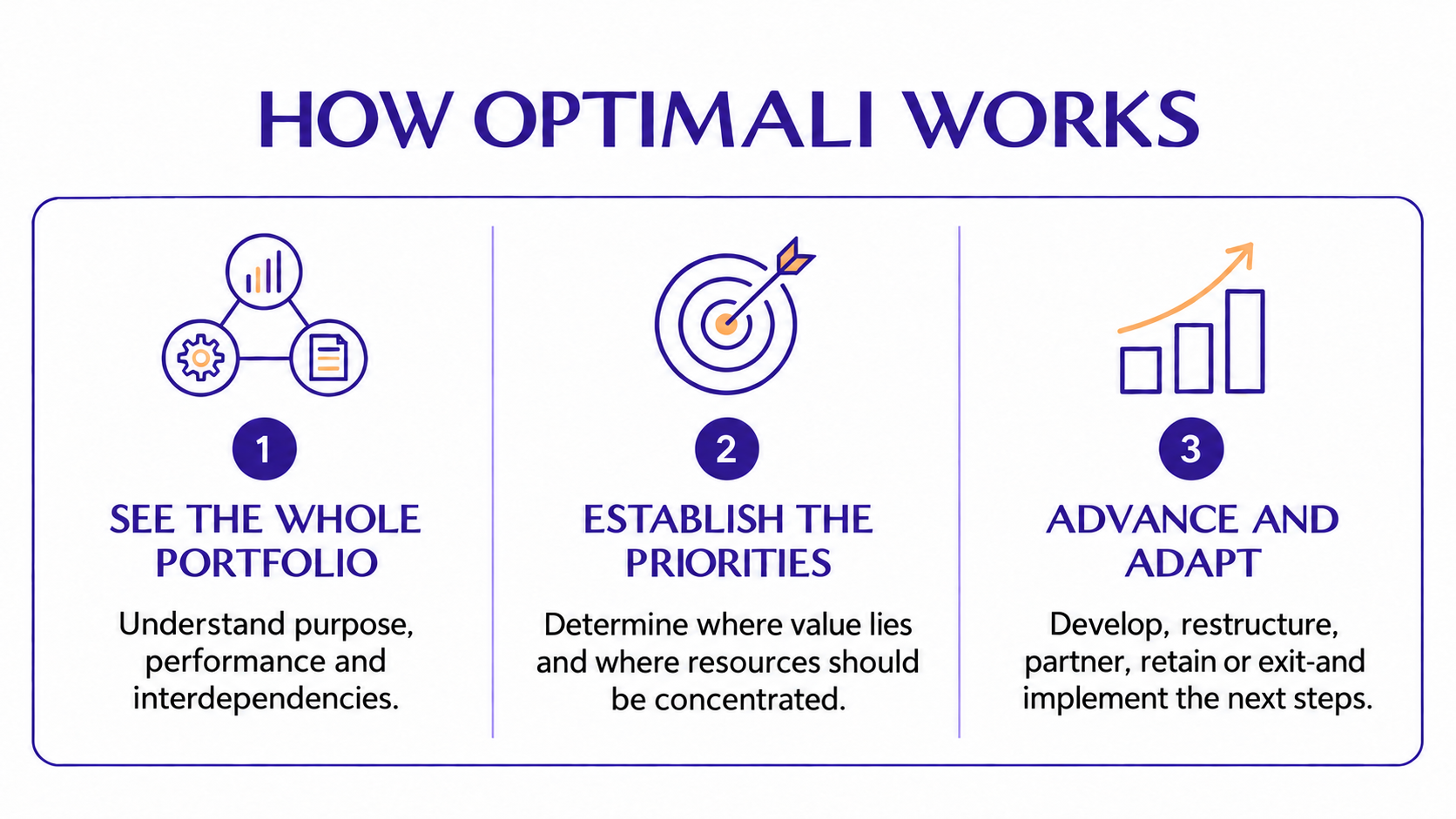 How Optimali Works - East African Solutions' Enterprise Portfolio Strategy programme.