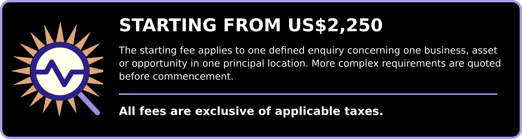 The starting price for Pambanua - a Strategic Business Diagnostic by East African Solutions.